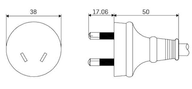 saa power cord