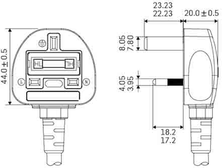 bsi power cord